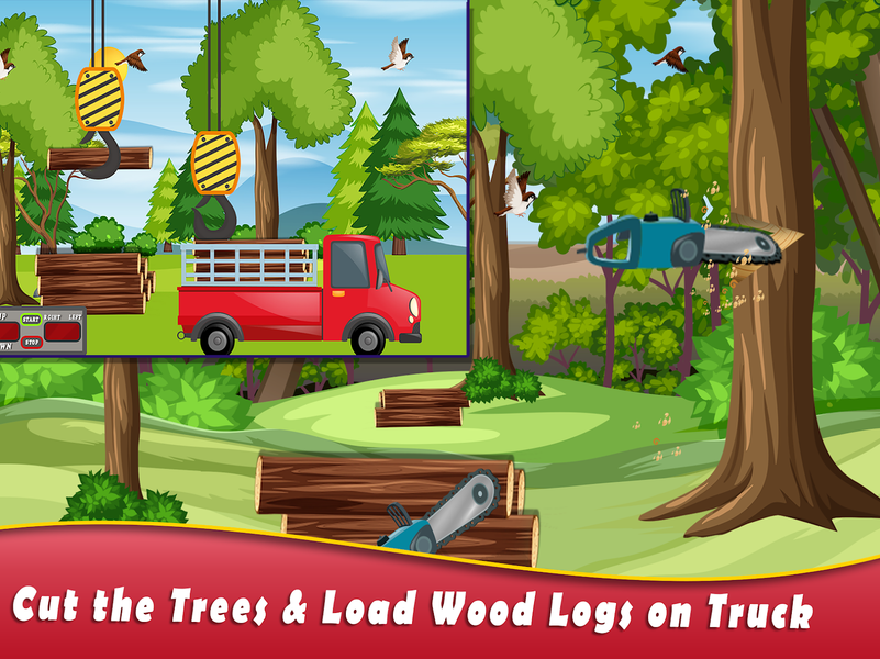 Jungle House Builder Games - عکس بازی موبایلی اندروید