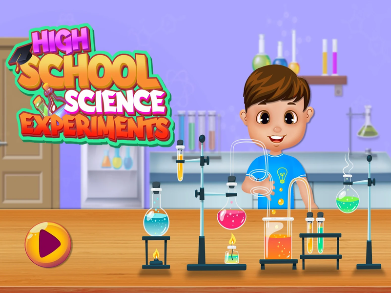 School Lab Science Experiments - عکس بازی موبایلی اندروید