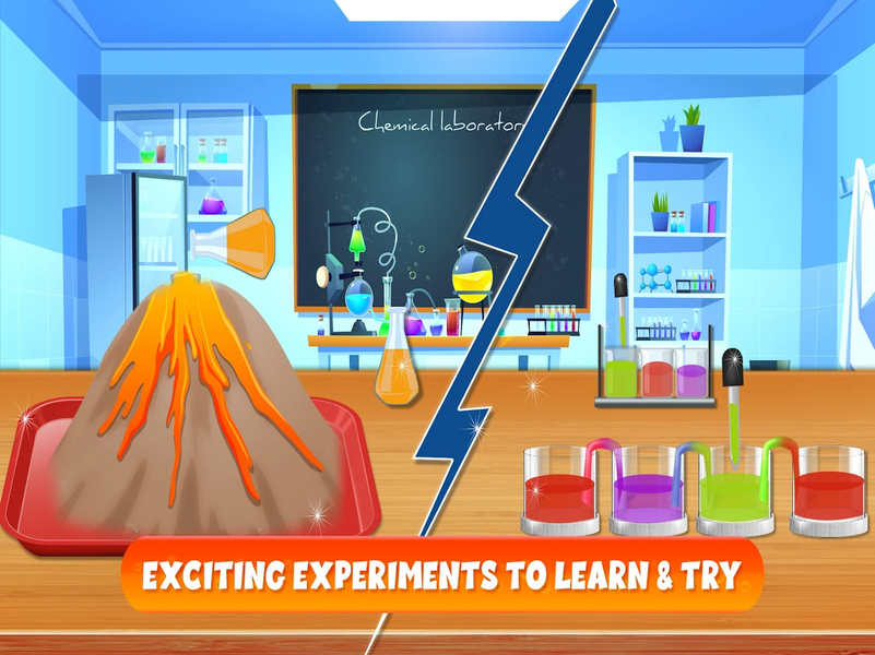 School Lab Science Experiments - عکس بازی موبایلی اندروید