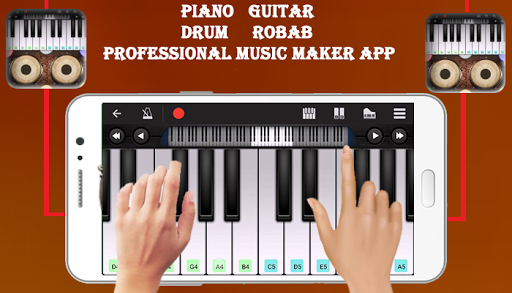 ORG 2019_20 \Tabla Piano Guitar Robab - Image screenshot of android app