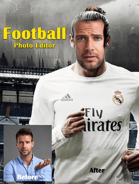 Football Player Jersey Editor - Image screenshot of android app