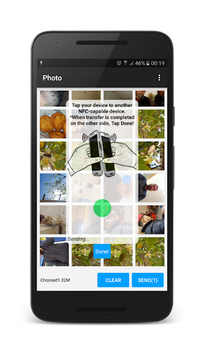 Easy NFC transfer & share - عکس برنامه موبایلی اندروید