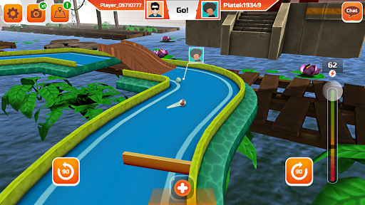 Mini Golf ۳D Multiplayer Rival - عکس بازی موبایلی اندروید