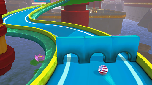 Mini Golf 3D Multiplayer Rival - Gameplay image of android game