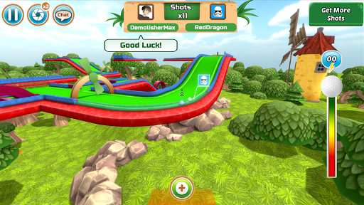 Mini Golf Rival Cartoon Forest - عکس بازی موبایلی اندروید