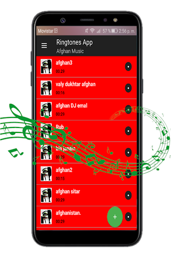 Afganistán ringtone - Image screenshot of android app