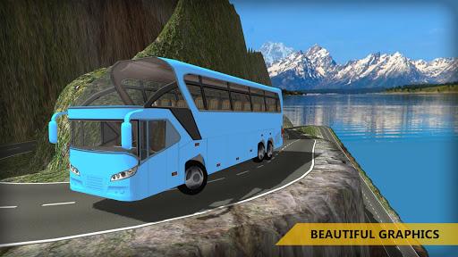Bus Hill Climbing Simulator - Free Bus Games 2020 - Gameplay image of android game