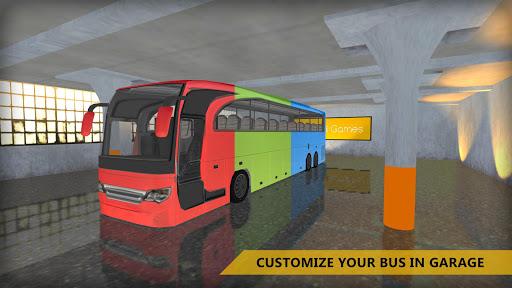 Mountain Bus Simulator 2023 - Gameplay image of android game
