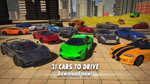 Car Simulator 2024 - Gameplay image of android game