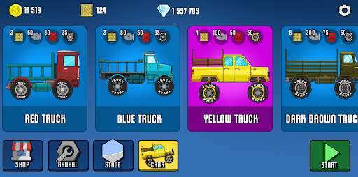 Hill Climb : Delivery Truck - Gameplay image of android game