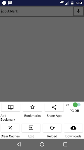 PC View Browser - Image screenshot of android app