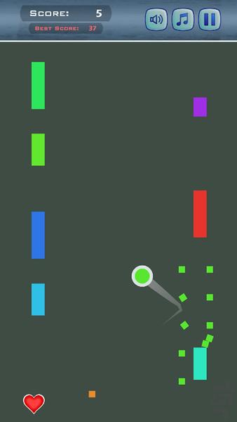 Angry Ball - Gameplay image of android game