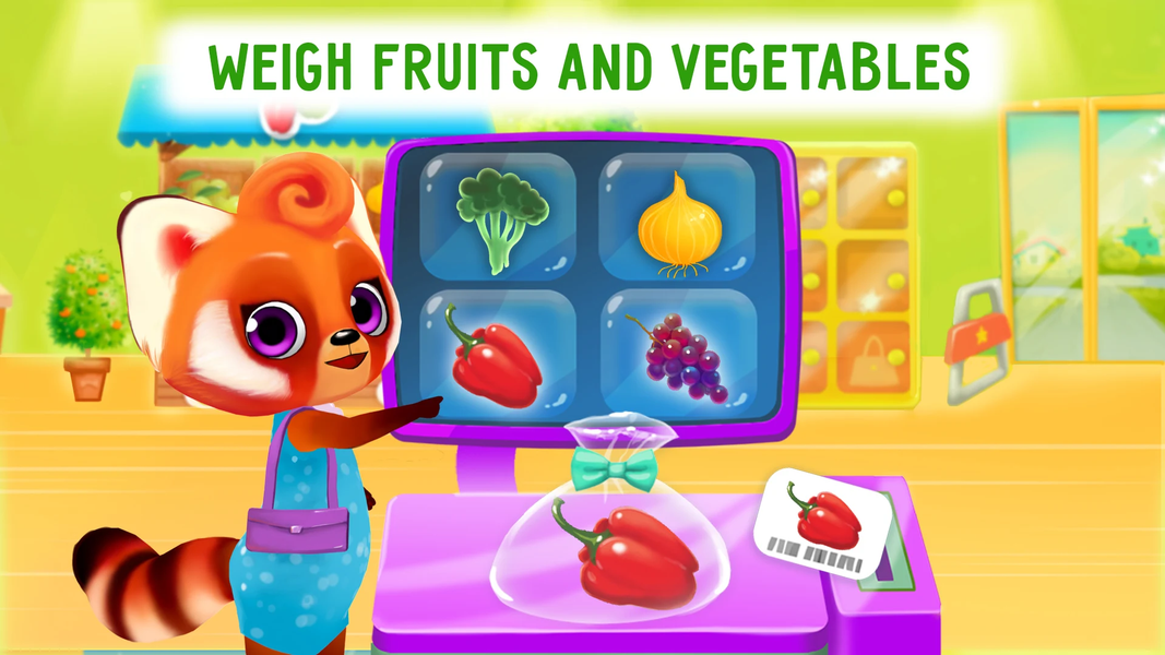 Supermarket Game for Kids ۲-۵. - عکس بازی موبایلی اندروید