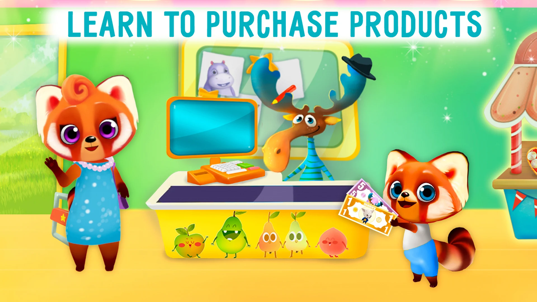 Supermarket Game for Kids ۲-۵. - عکس بازی موبایلی اندروید