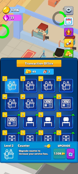 Bank Empire Idle ۳D - عکس بازی موبایلی اندروید