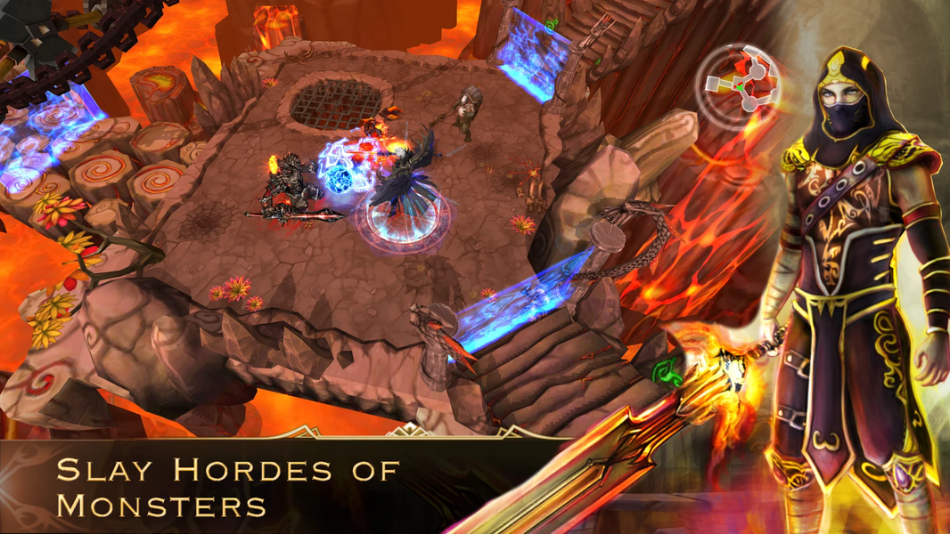 Dawnblade: Action RPG Offline - Gameplay image of android game