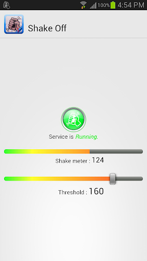 Shake Off - Image screenshot of android app