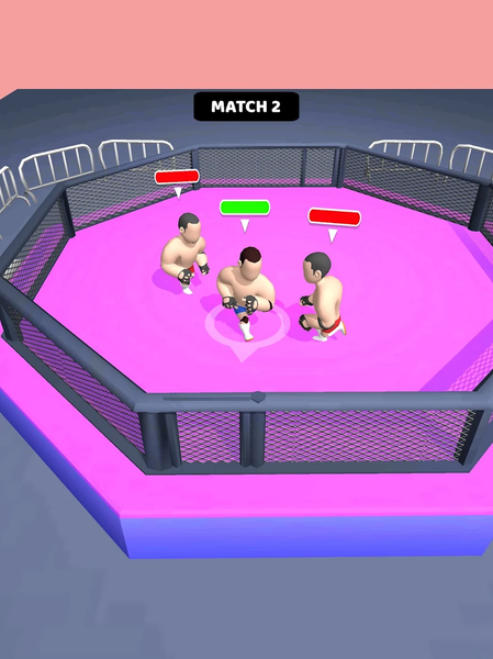 Hyper Wrestler ۳D - عکس بازی موبایلی اندروید