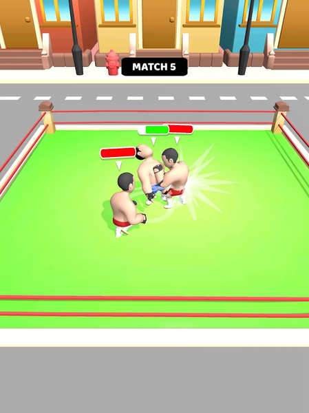 Hyper Wrestler ۳D - عکس بازی موبایلی اندروید