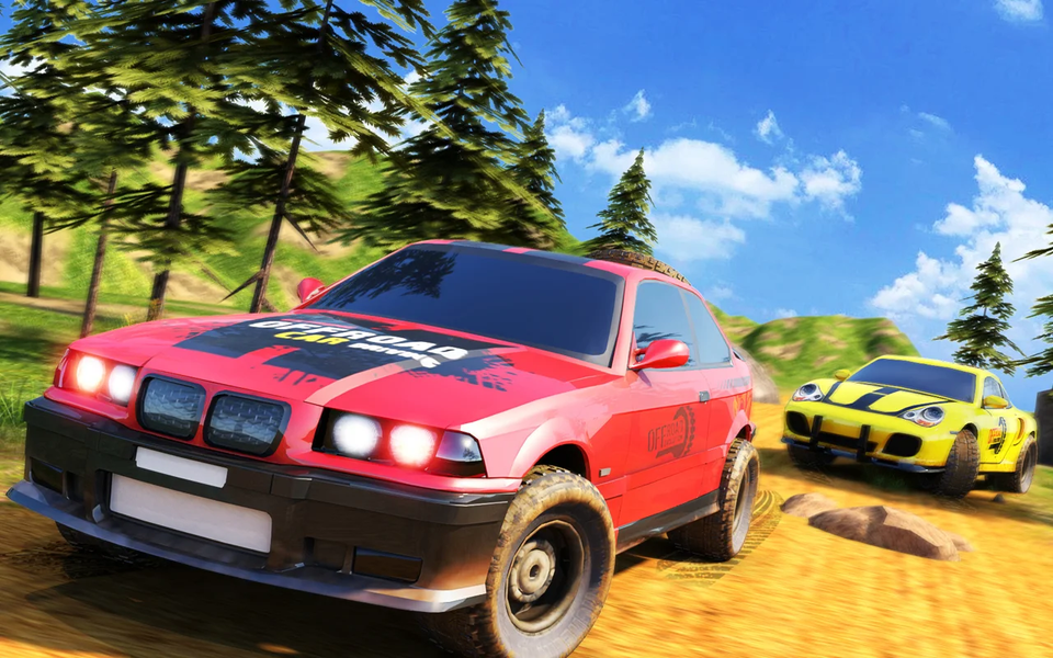Real Extreme Offroad car Drivi - عکس بازی موبایلی اندروید