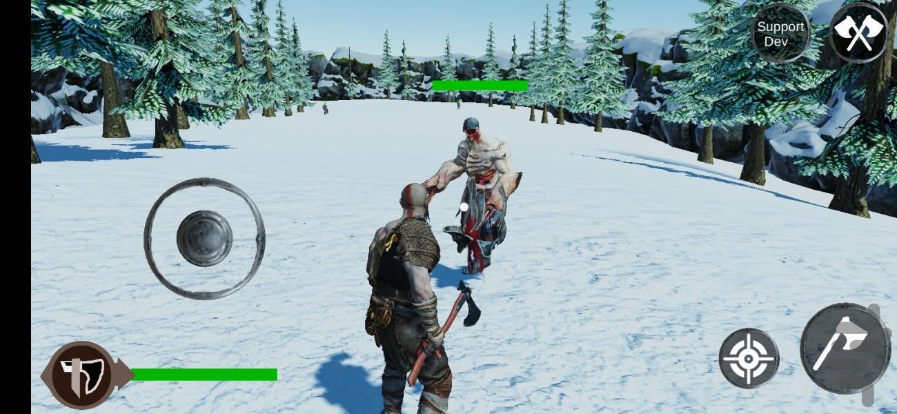 بازی خدای جنگ۴ - عکس بازی موبایلی اندروید