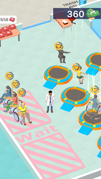 Hospital Manager - Gameplay image of android game