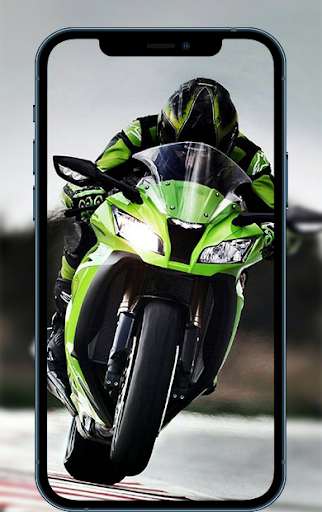 Motorcycle wallpaper - Image screenshot of android app