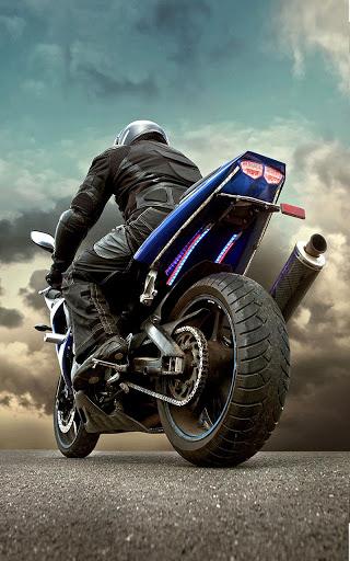 Motorcycle Live Wallpaper - Image screenshot of android app