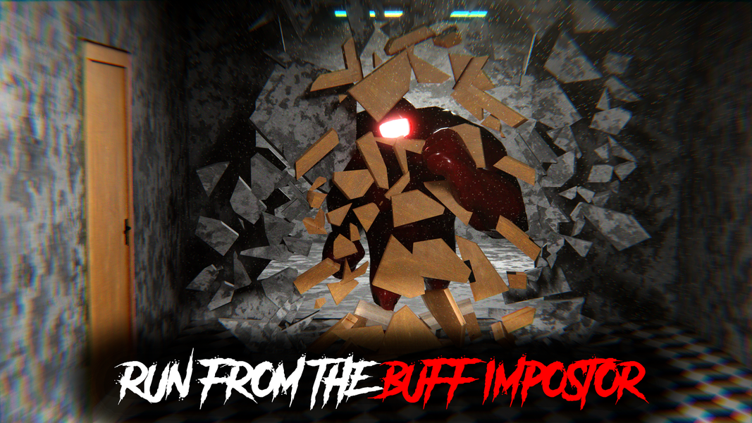 Backrooms Buff Imposter Horror - Gameplay image of android game