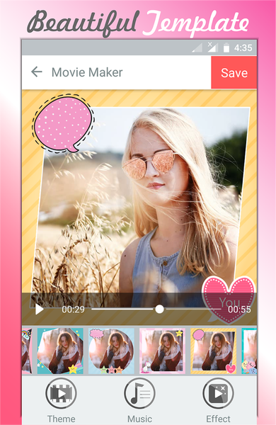 Make Video - عکس برنامه موبایلی اندروید