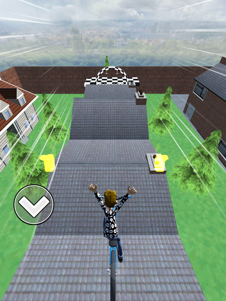 Biker Challenge 3D - Gameplay image of android game