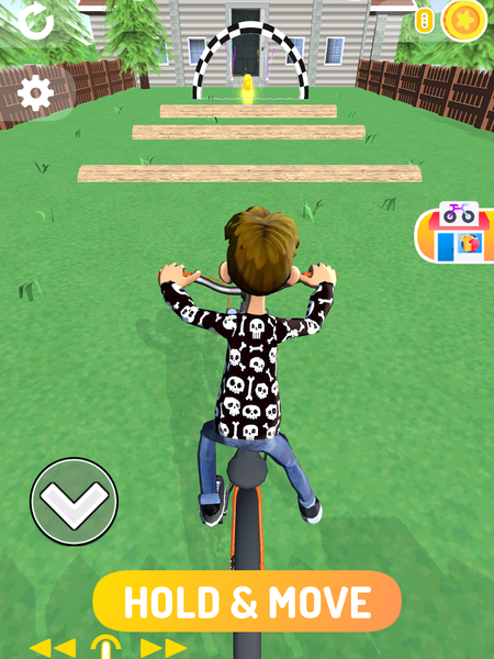 Biker Challenge 3D - Gameplay image of android game