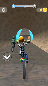 Biker Challenge 3D - Gameplay image of android game