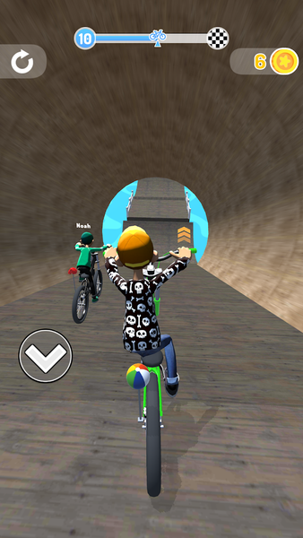 Biker Challenge 3D - Gameplay image of android game