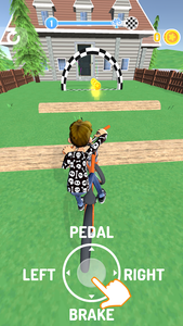 Biker Challenge 3D - Gameplay image of android game
