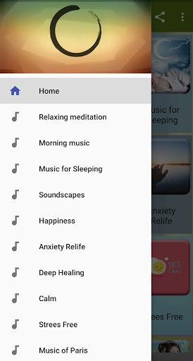 Relaxing Music for Sleep - Image screenshot of android app