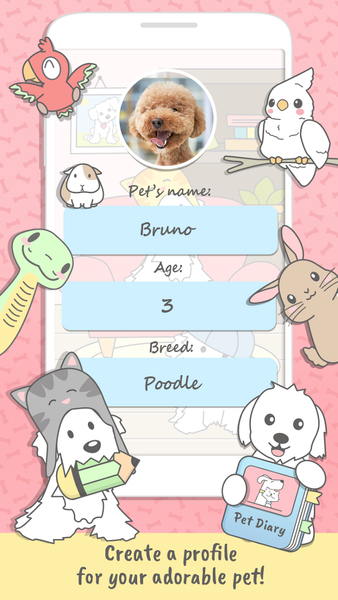 My Pet Care App: Pet Diary - عکس برنامه موبایلی اندروید