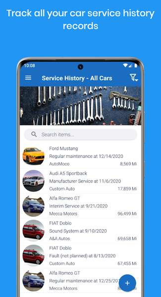 My Car Service - Car Manage - Image screenshot of android app
