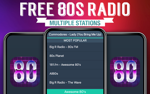 80s Radio Favorites - Image screenshot of android app