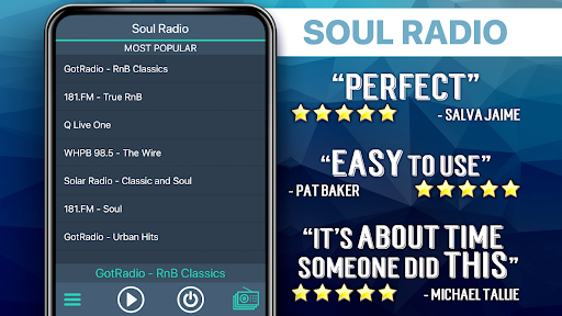 Soul Radio Favorites - عکس برنامه موبایلی اندروید