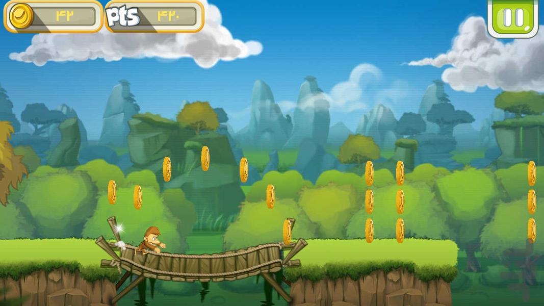 تیزوبز در جستجوی موز - Gameplay image of android game