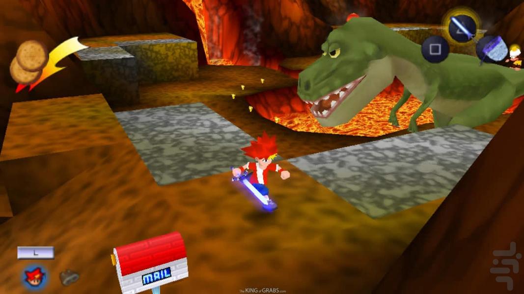 ape escape on the loose - Gameplay image of android game