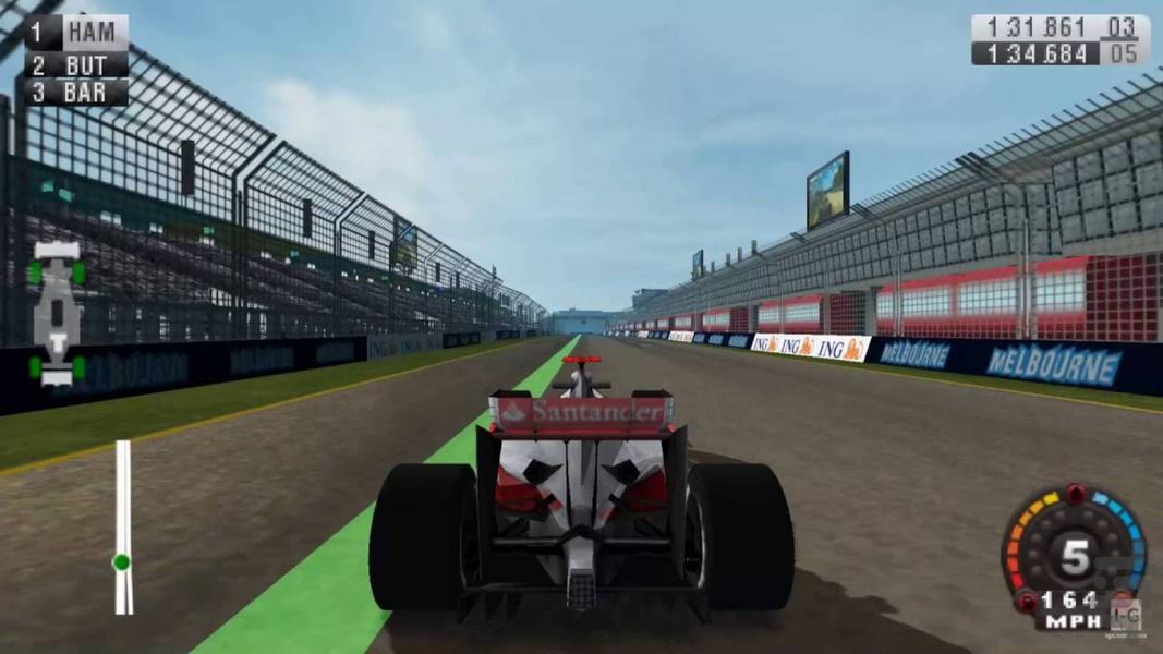 f1 2009 - Gameplay image of android game