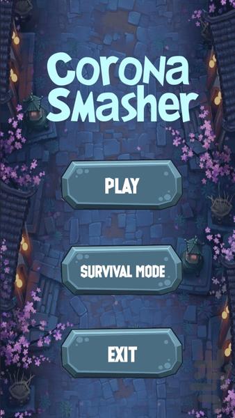 Corona Smasher - Gameplay image of android game