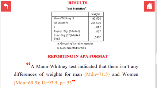 SPSS Test Selector - عکس برنامه موبایلی اندروید