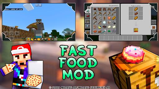Fast Food Mods For MCPE - Image screenshot of android app