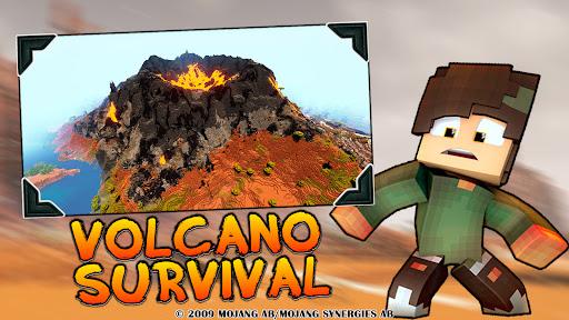 Volcan Island & Survival Maps - عکس برنامه موبایلی اندروید