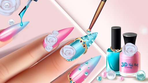 3D Nail Art Games for Girls - Image screenshot of android app