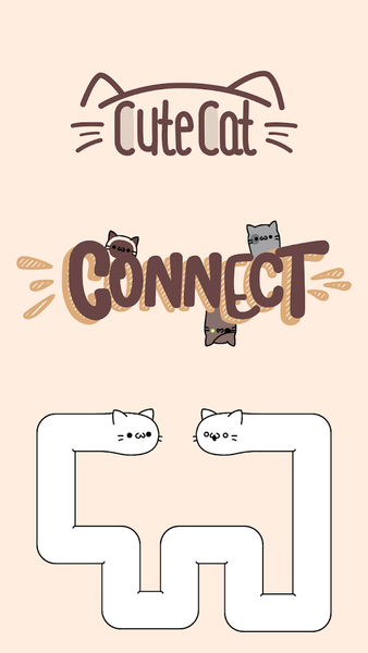 Connect Cats - CuteCat Connect - عکس بازی موبایلی اندروید