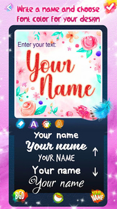 Name Art Maker ?️ Write Text on Background for Android - Download | Cafe  Bazaar